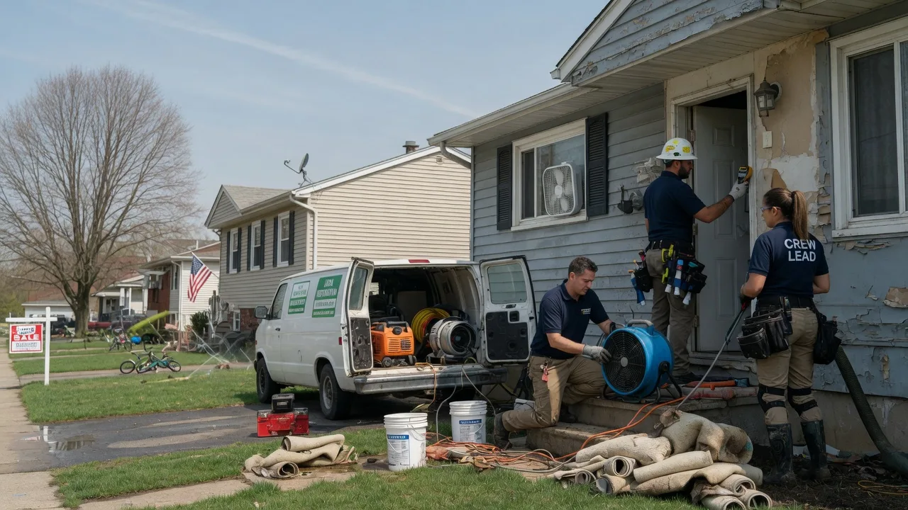 Flood Cleanup in Le Roy, NY near me